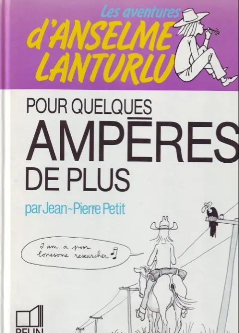 Couverture de l'album Les aventures d'Anselme Lanturlu Tome 14 Pour quelques ampères de plus