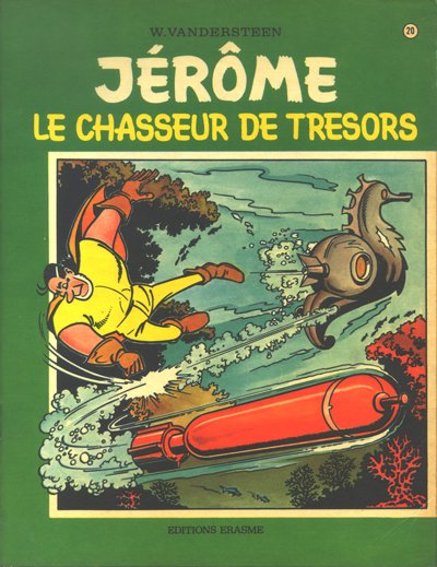 Couverture de l'album Jérôme Tome 20 Le chasseur de trésors