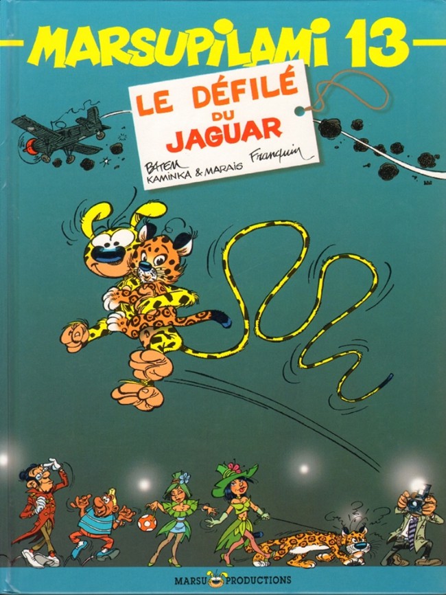 Couverture de l'album Marsupilami Tome 13 Le défilé du jaguar