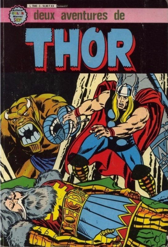Couverture de l'album Thor le fils d'Odin Album N° 3