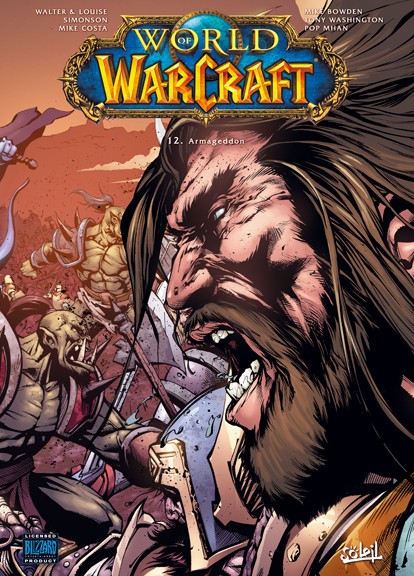 Couverture de l'album World of Warcraft Soleil Productions Tome 12 Armageddon