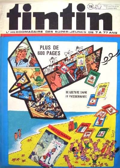 Couverture de l'album Tintin Tome 110