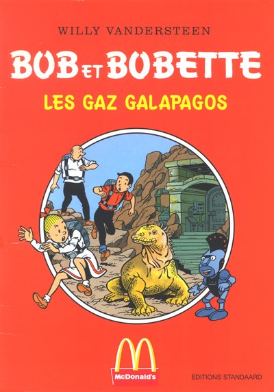 Couverture de l'album Bob et Bobette (Publicitaire) Les Gaz Galapagos