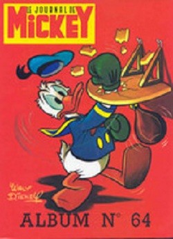 Couverture de l'album Le Journal de Mickey Album N° 64