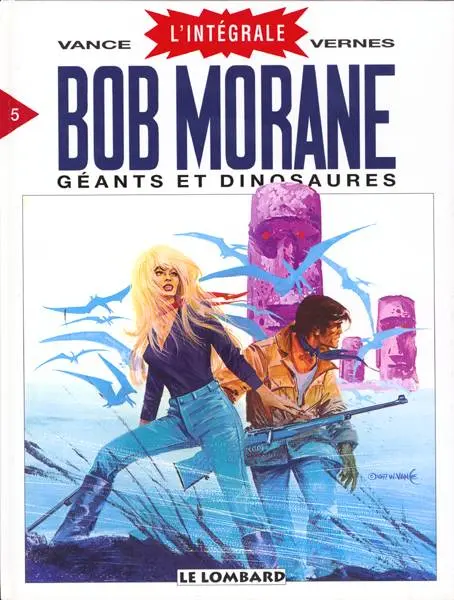 Couverture de l'album Bob Morane L'Intégrale 5 Géants et dinosaures