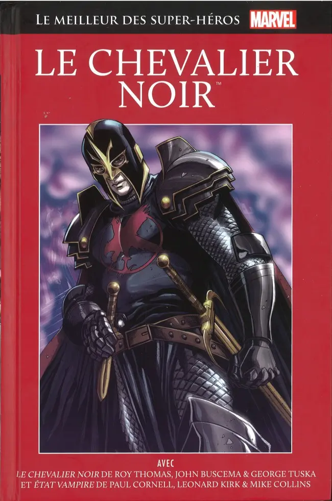 Couverture de l'album Le meilleur des Super-Héros Marvel Tome 42 Le Chevalier Noir