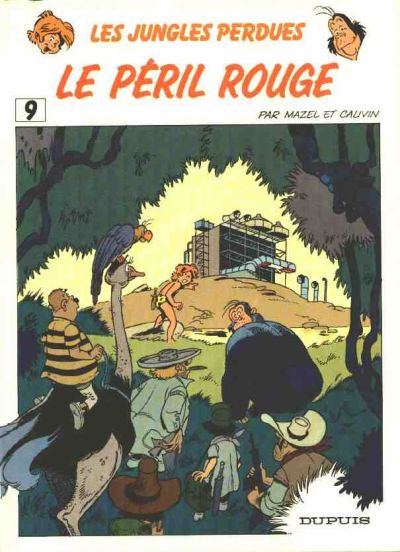 Couverture de l'album Boulouloum et Guiliguili (Les jungles perdues) Tome 9 Le péril rouge