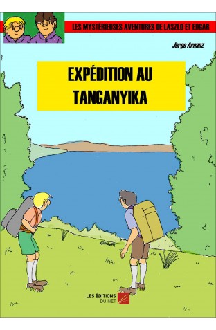 Couverture de l'album Les Mystérieuses aventures de Laszlo et Edgar Tome 12 Expédition au Tanganyika