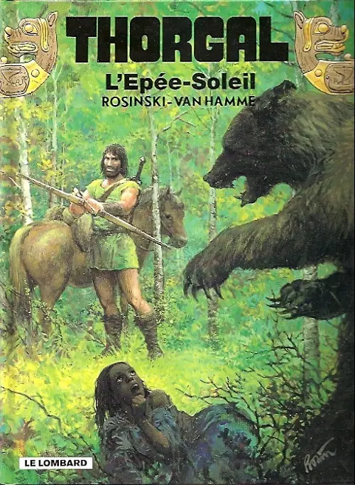 Couverture de l'album Thorgal Tome 18 L'Épée-Soleil
