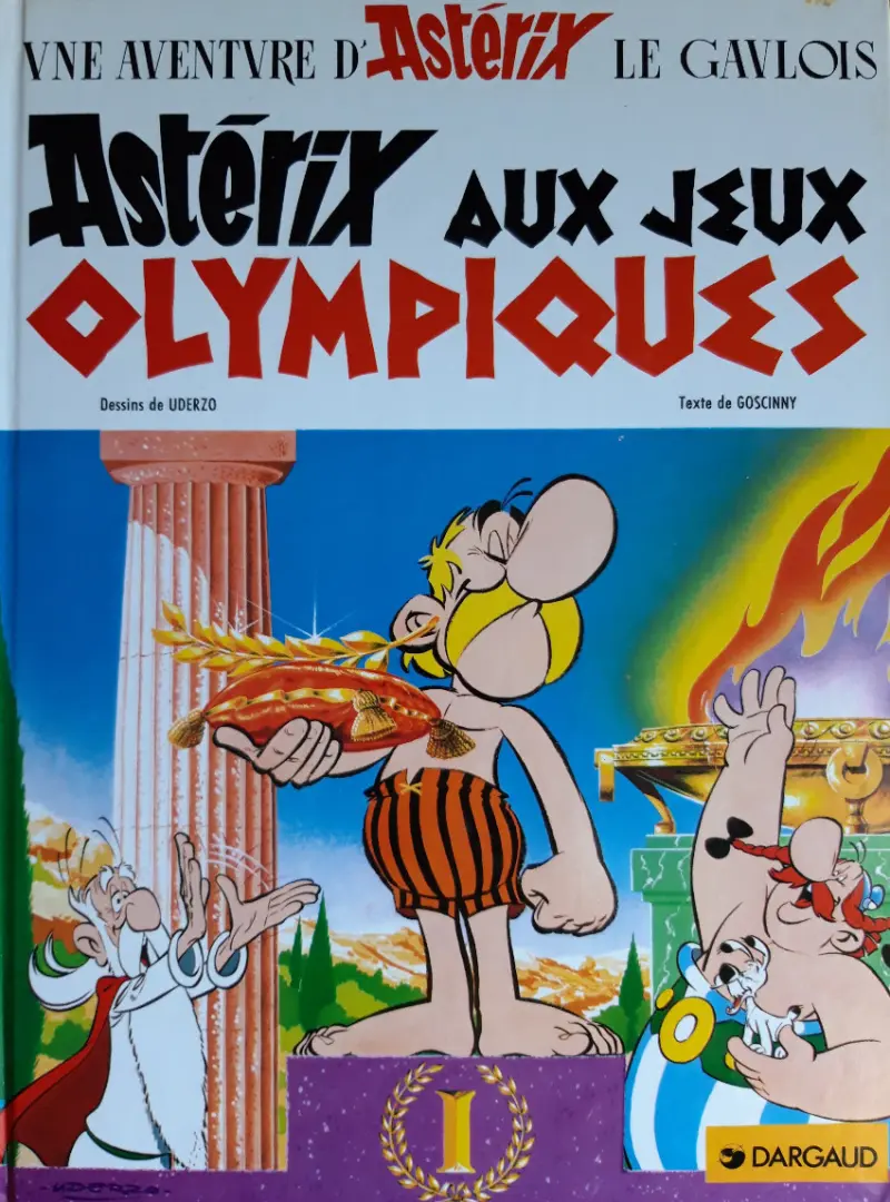 Couverture de l'album Astérix Tome 12 Astérix aux jeux Olympiques