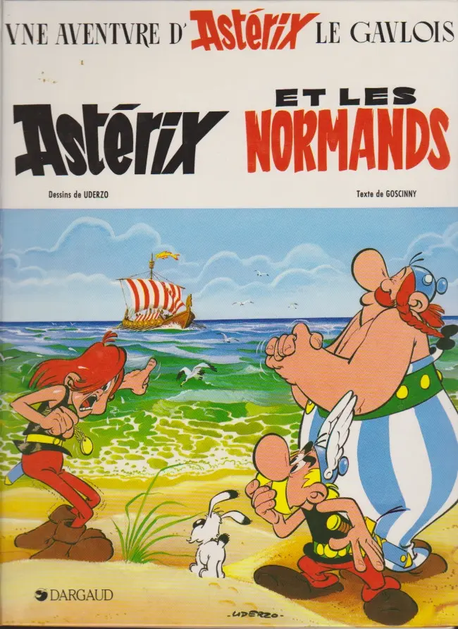 Couverture de l'album Astérix Tome 9 Astérix et les Normands