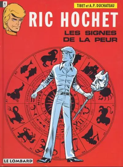 Couverture de l'album Ric Hochet Tome 19 Les signes de la peur