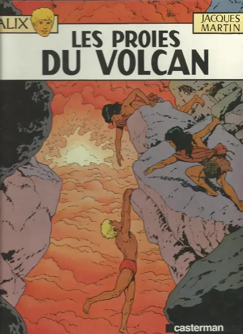 Couverture de l'album Alix Tome 14 Les proies du volcan