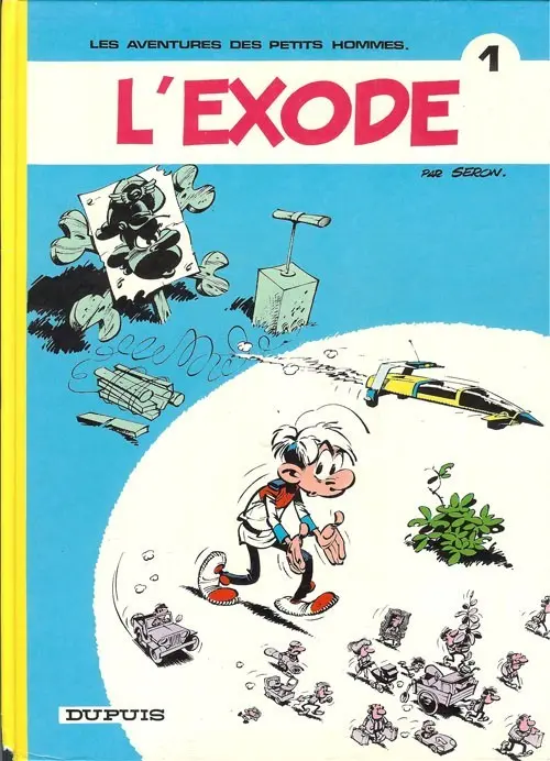 Couverture de l'album Les Petits hommes Tome 1 L'exode