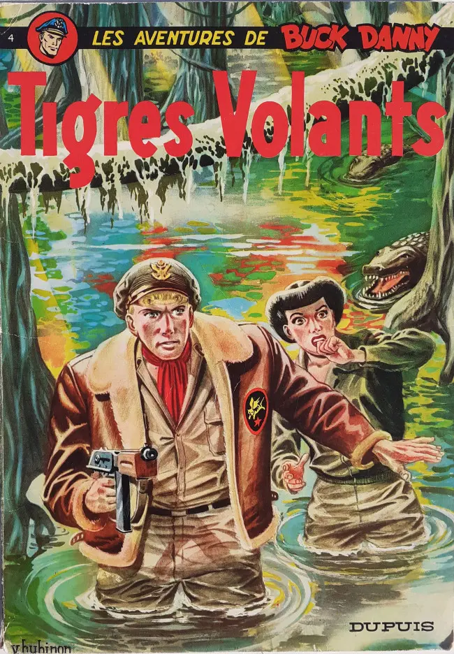 Couverture de l'album Buck Danny Tome 4 Tigres volants