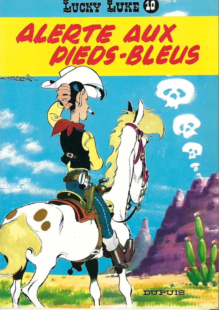 Couverture de l'album Lucky Luke Tome 10 Alerte aux pieds-bleus