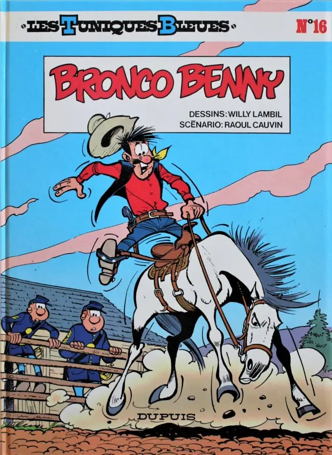 Couverture de l'album Les Tuniques Bleues Tome 16 Bronco Benny