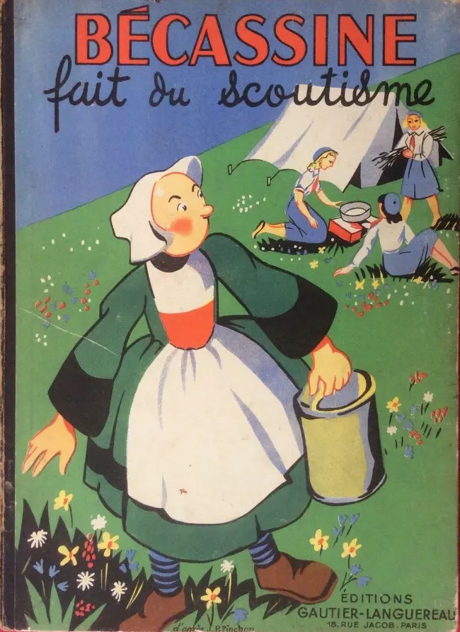 Couverture de l'album Bécassine Tome 17 Bécassine fait du scoutisme