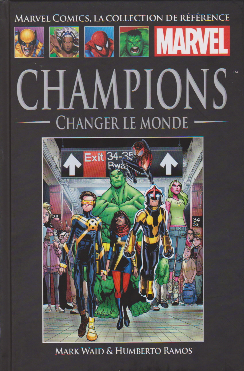 Couverture de l'album Marvel Comics - La collection de référence Tome 197 Champions : Changer Le Monde