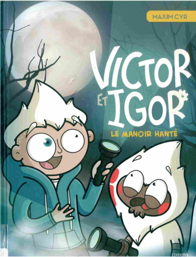 Couverture de l'album Victor et Igor 6 Le manoir hanté