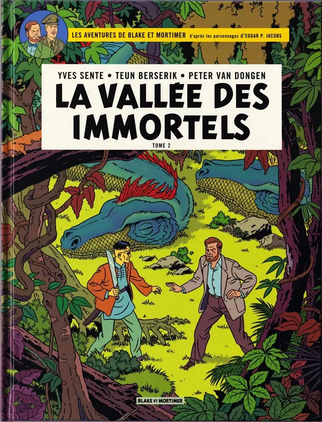 Couverture de l'album Blake et Mortimer Tome 26 La Vallée des Immortels - Tome 2 - Le Millième Bras du Mékong