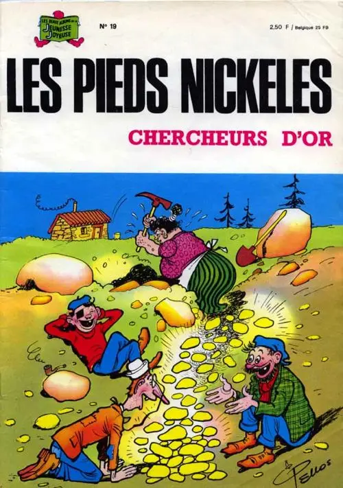 Couverture de l'album Les Pieds Nickelés Tome 19 Les Pieds Nickelés chercheurs d'or