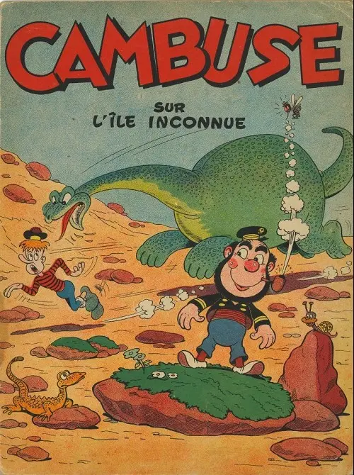 Couverture de l'album Cambuse sur l'île inconnue