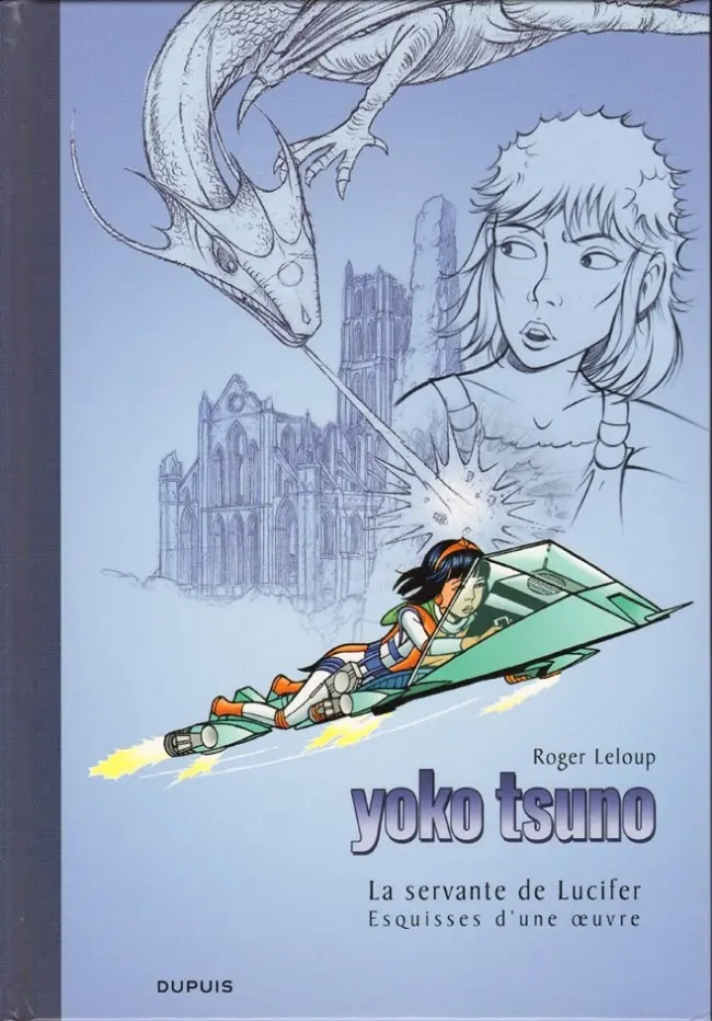 Couverture de l'album Yoko Tsuno Tome 25 La servante de Lucifer - Esquisses d'une œuvre