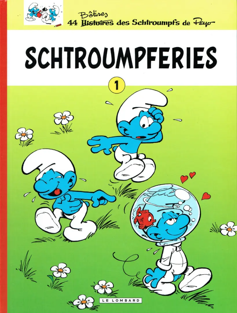 Couverture de l'album Schtroumpferies Tome 1