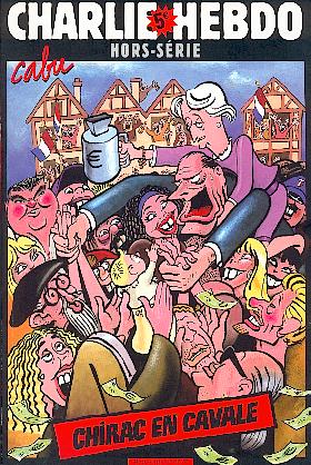 Couverture de l'album Charlie Hebdo - Chirac en cavale Chirac en cavale