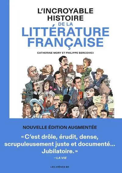 Couverture de l'album L'Incroyable Histoire de la Littérature Française