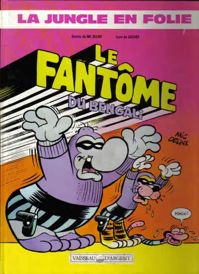 Couverture de l'album La Jungle en folie Tome 18 Le fantôme du Bengali