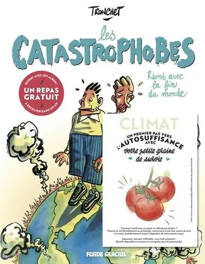Couverture de l'album Les catastrophobes 1 Rions avec la fin du monde