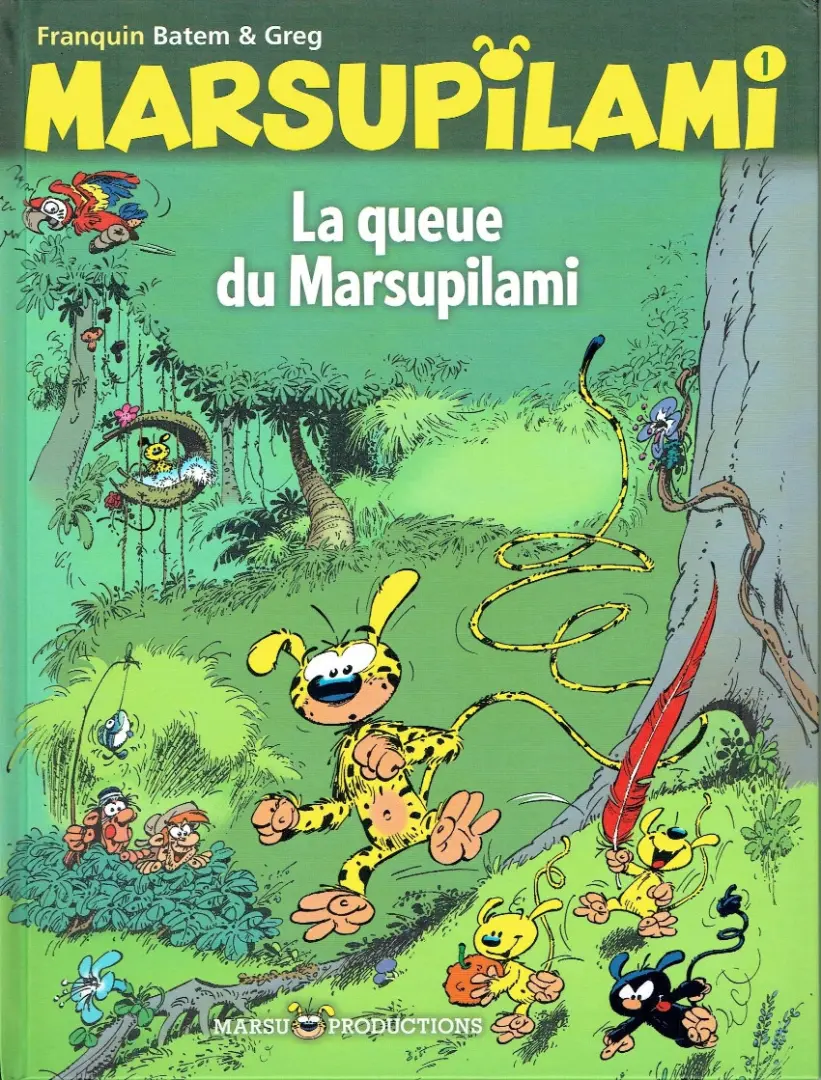 Couverture de l'album Marsupilami Tome 1 La queue du marsupilami