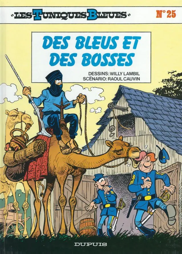Couverture de l'album Les Tuniques Bleues Tome 25 Des bleus et des bosses