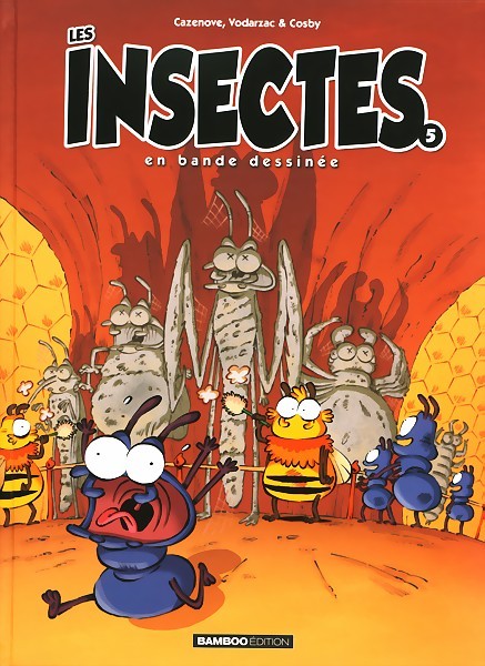 Couverture de l'album Les Insectes en bande dessinée 5
