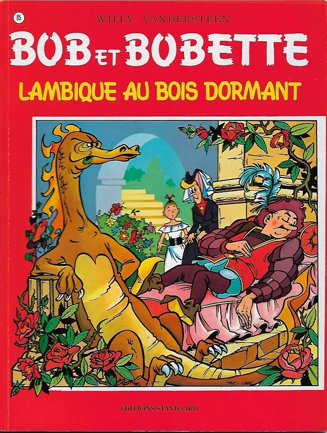 Couverture de l'album Bob et Bobette Tome 85 Lambique au bois dormant