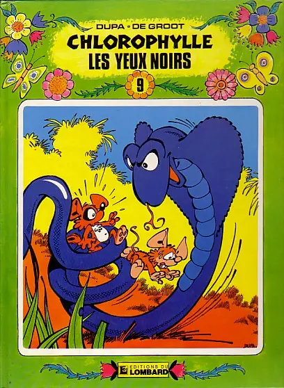 Couverture de l'album Chlorophylle Tome 9 Les yeux noirs