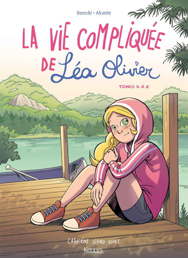 Couverture de l'album La Vie compliquée de Léa Olivier Tomes 4 à 6
