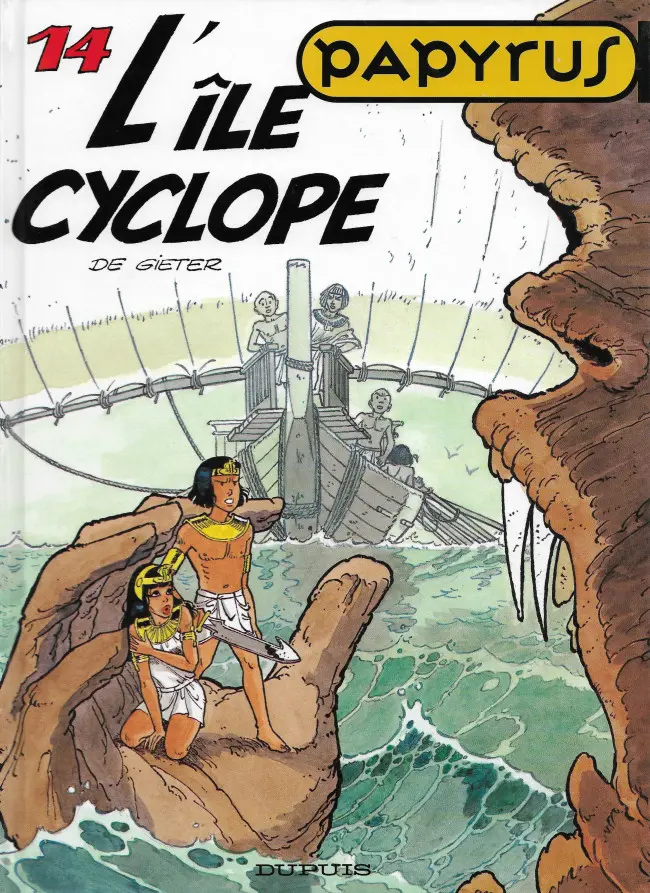 Couverture de l'album Papyrus Tome 14 L'île Cyclope