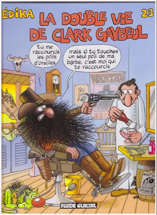 Couverture de l'album Édika Tome 23 La double vie de Clark Gaybeul