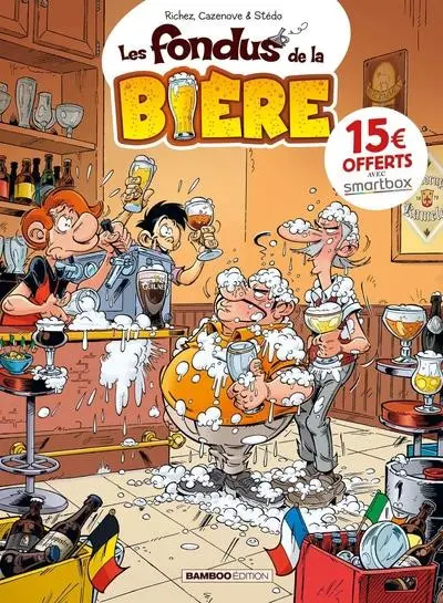 Couverture de l'album Les Fondus Tome 12 Les fondus de la bière
