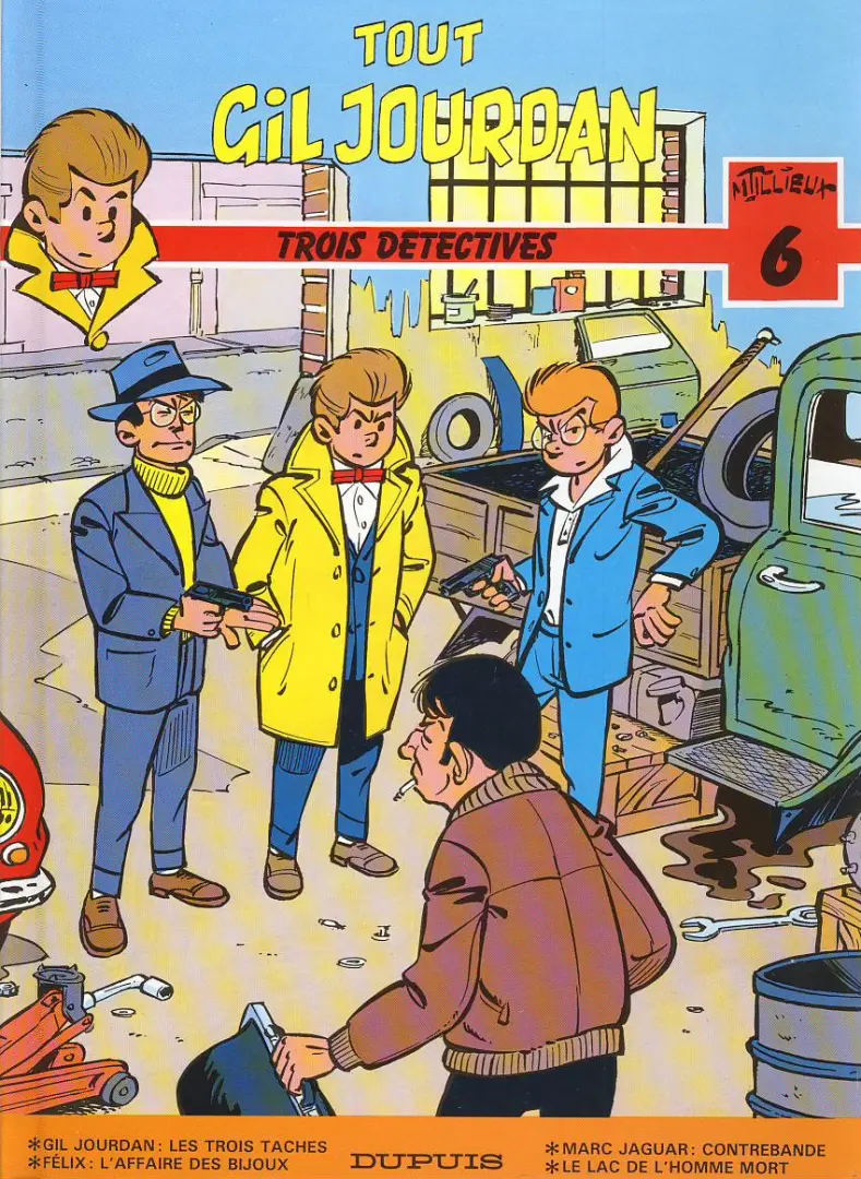 Couverture de l'album Gil Jourdan Tout Gil Jourdan Tome 6 Trois détectives
