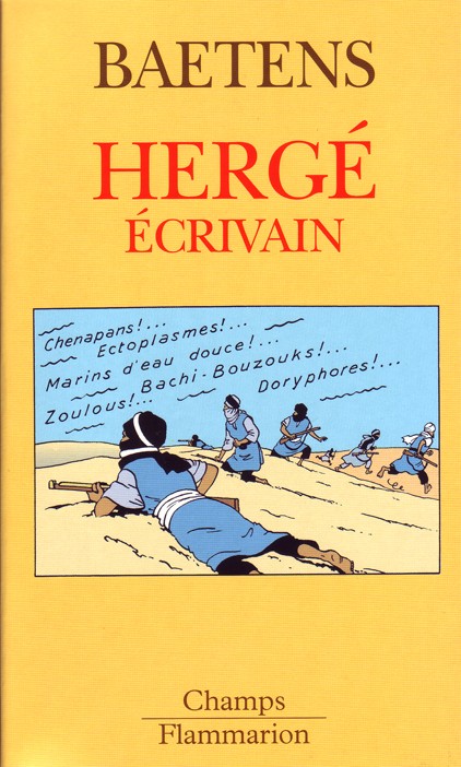 Couverture de l'album Hergé écrivain