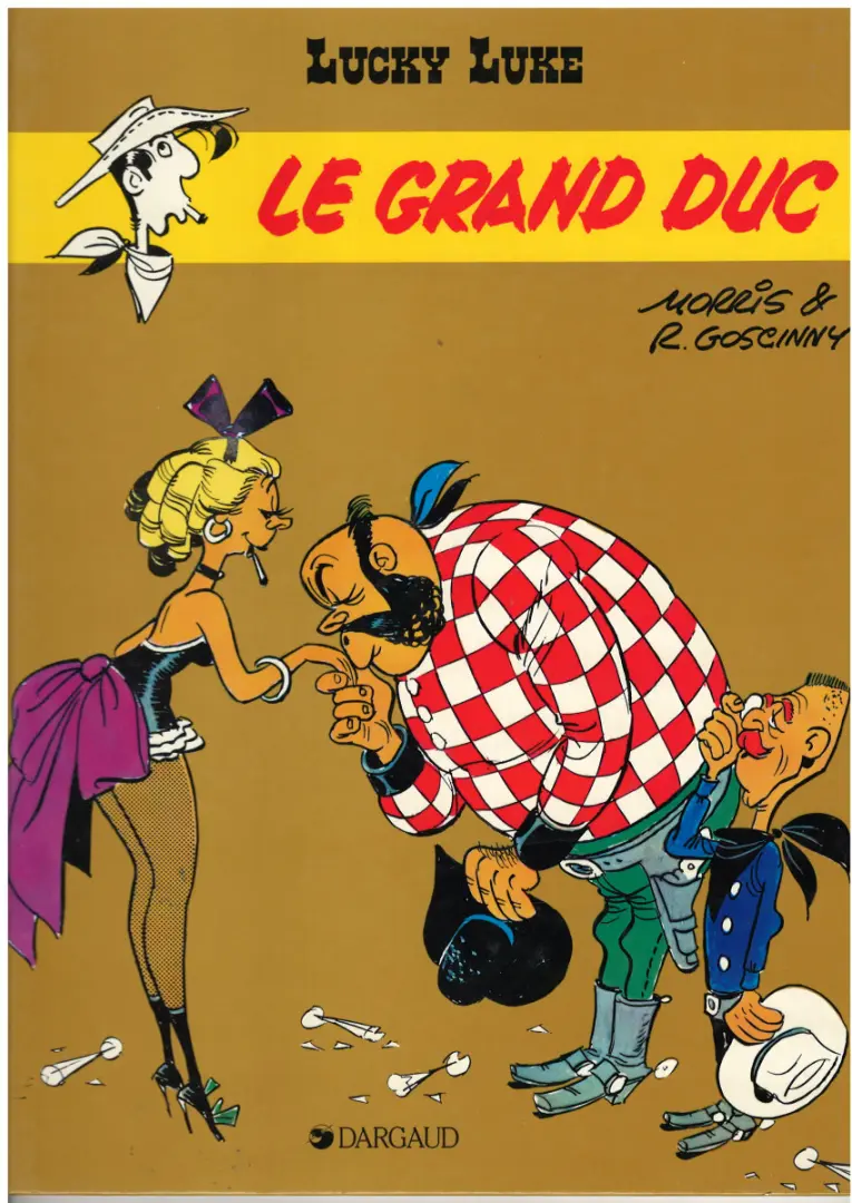 Couverture de l'album Lucky Luke Tome 40 Le grand duc