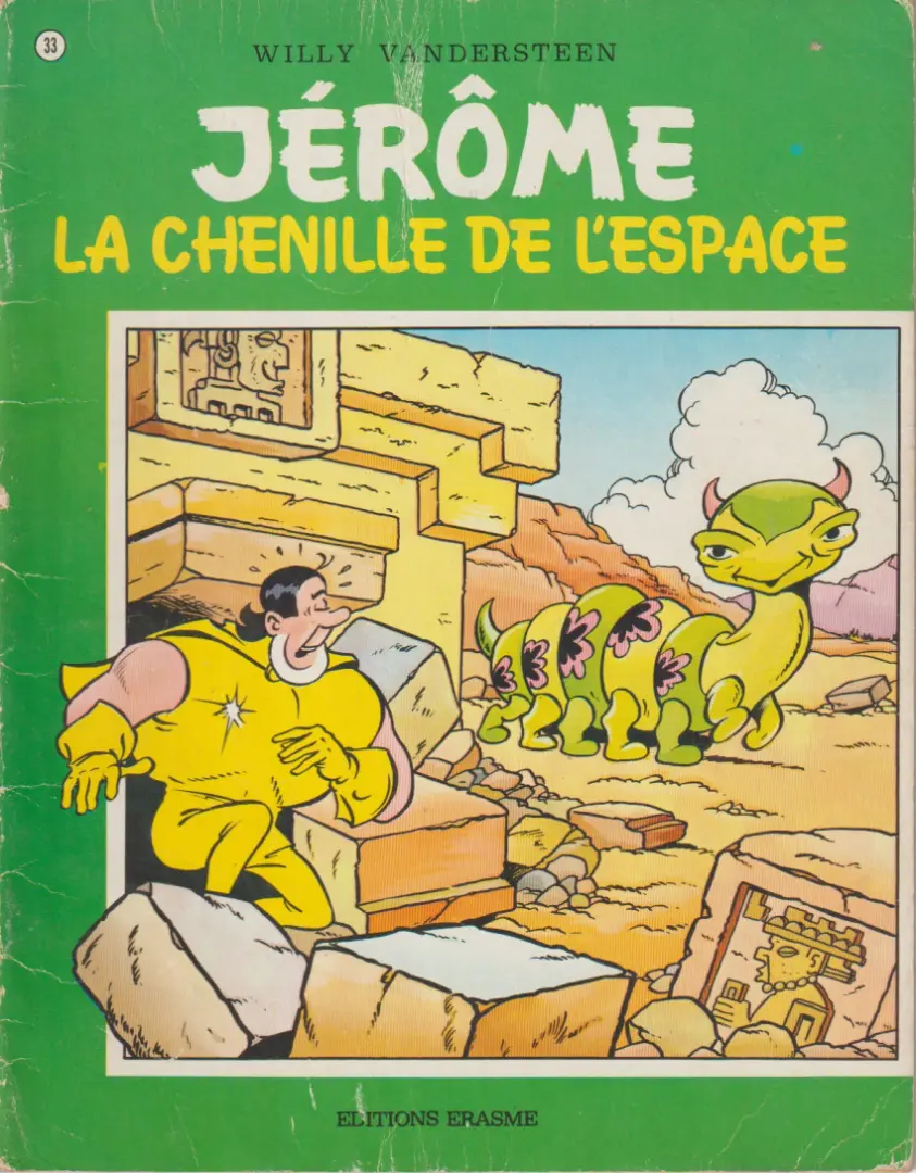 Couverture de l'album Jérôme Tome 33 La chenille de l'espace