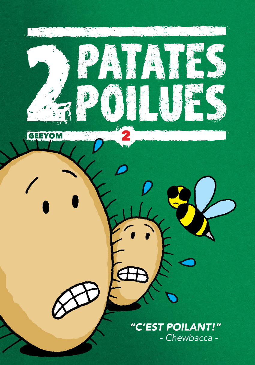 Couverture de l'album 2 patates poilues 2 C'est poilant