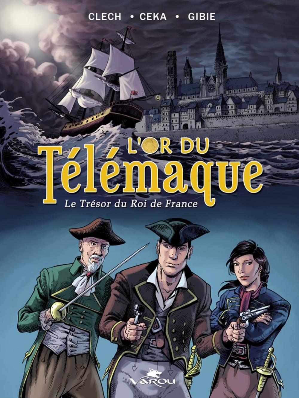 Couverture de l'album L'or du Télémaque 1 Le trésor du roi de France