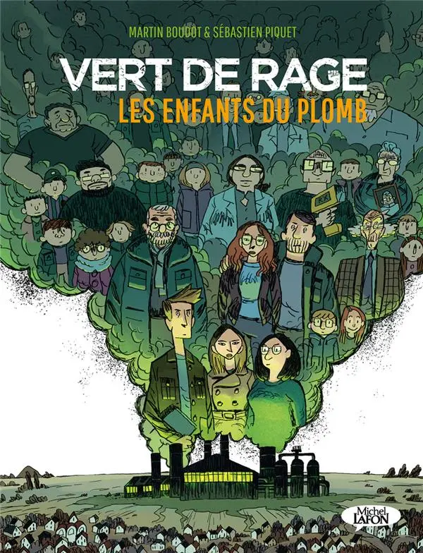 Couverture de l'album Vert de rage Les enfants du plomb