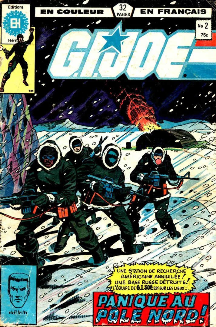 Couverture de l'album G.I. Joe N° 2 Panique au pôle Nord